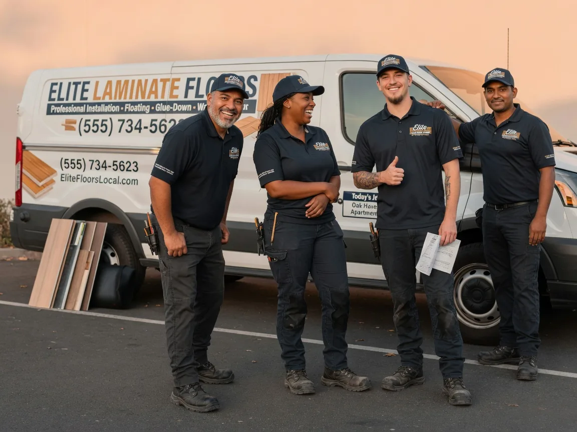 Laminate flooring installation company in Ravenna, TX